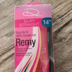 Silky Straight 14" Remy Hair Extensions - Light Blonde 259609